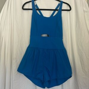 Free people blue romper